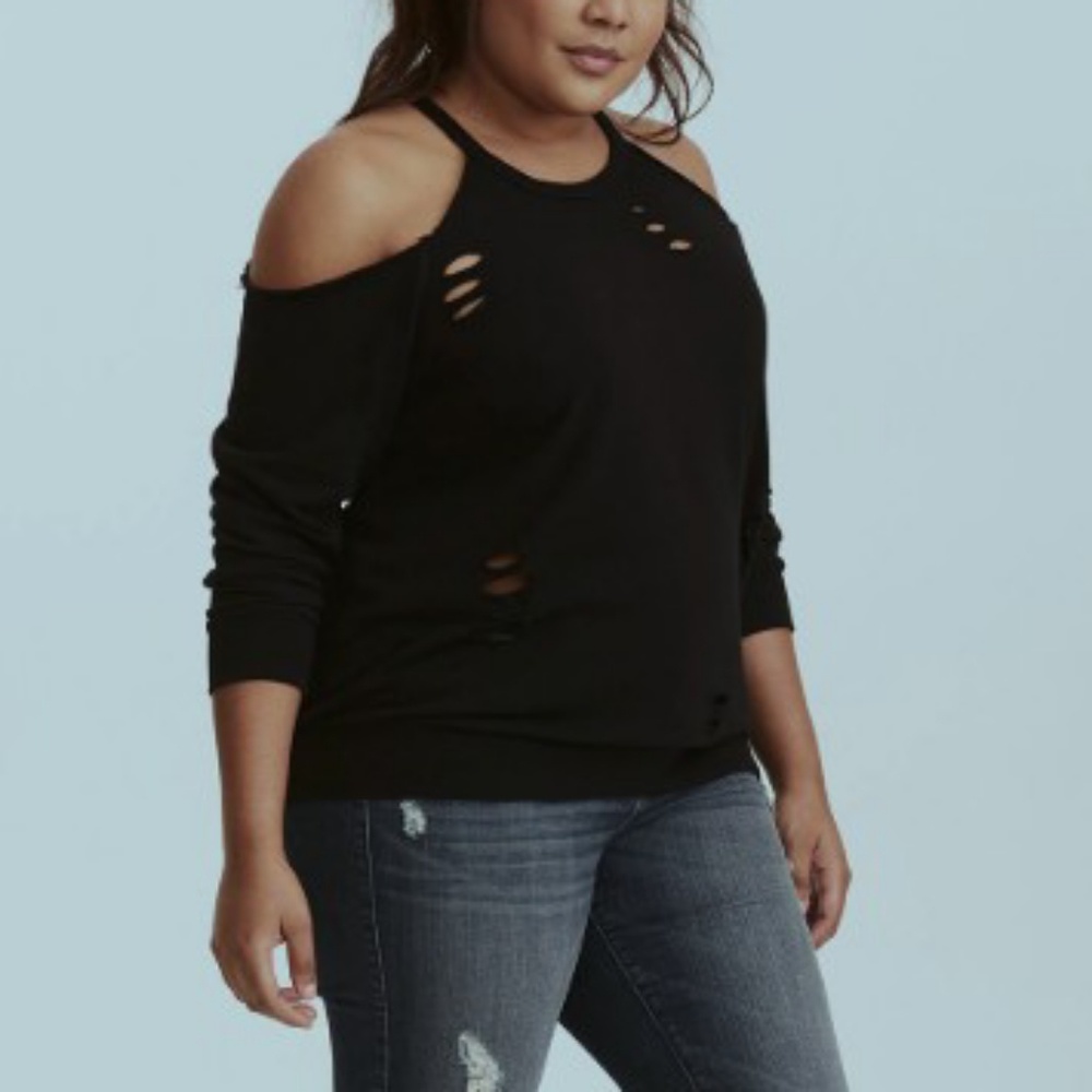 Deconstructed sweatshirt